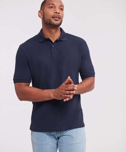 Hard-wearing 60°C wash polo