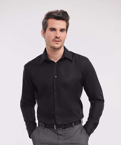 Long sleeve tailored ultimate non-iron shirt