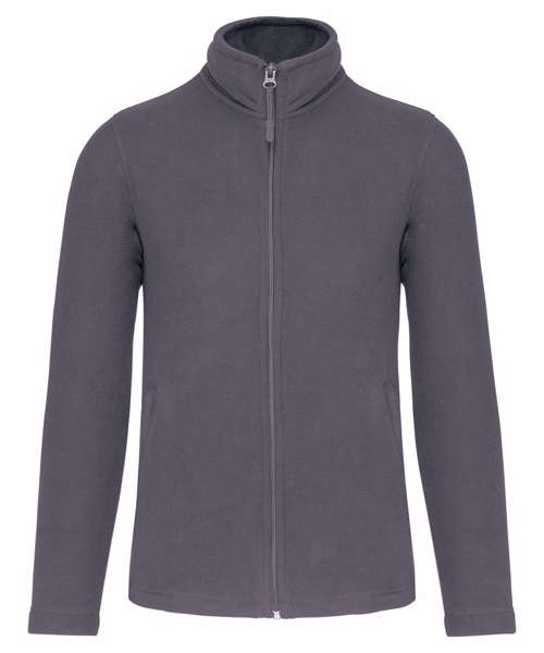Zip-through microfleece jacket