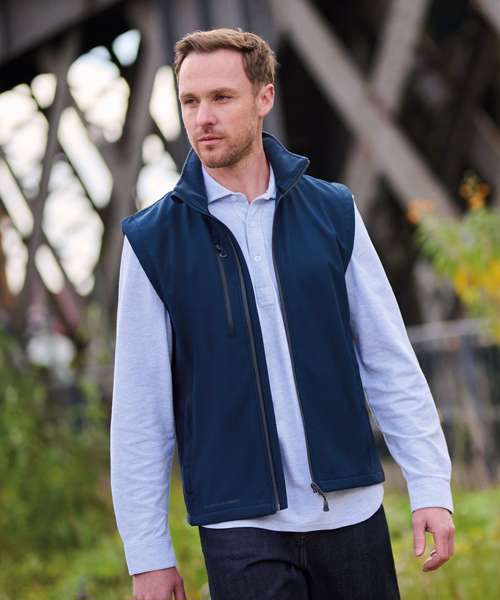 Honestly Made recycled softshell bodywarmer