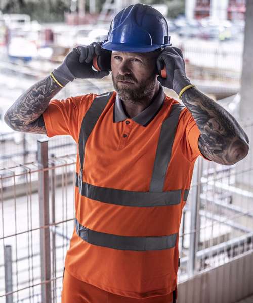 Hi-vis Pro contract polo