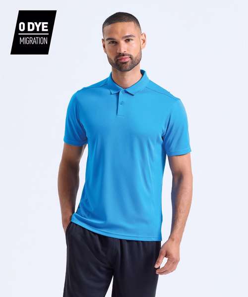 TriDri® Ion-Charge panelled polo